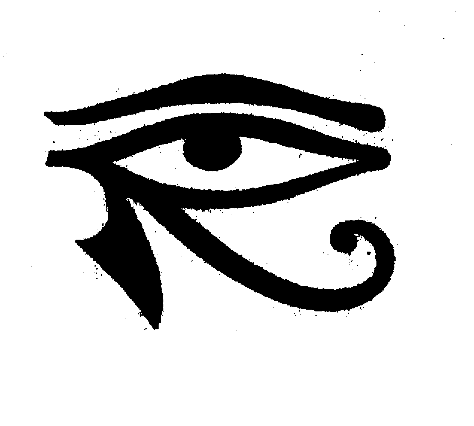 Египетский символ глаз гора